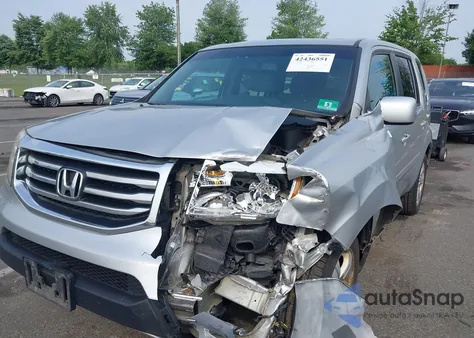 2012 Honda Pilot Ex-L из США, поврежденный, VIN 5FNYF4H55CB058619